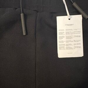 A-Cold-Wall logo drawstring jogger sweatpants black size LARGE
